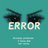 Error error (harmony experiment) II