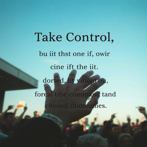 Take Control (harmony exp) IV
